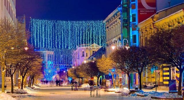 Apartment In The City Center Mini Ivano-Frankivsk Luaran gambar